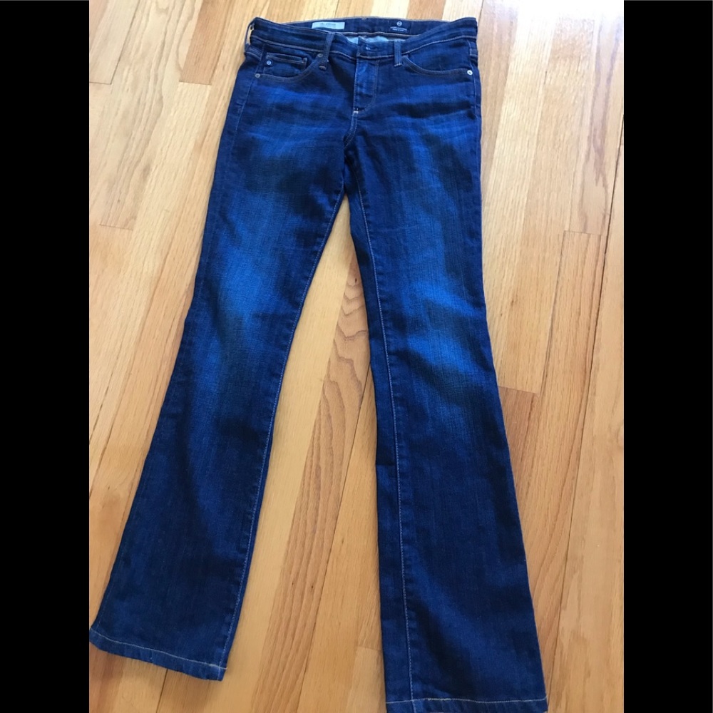 AG skinny boot cut jeans
